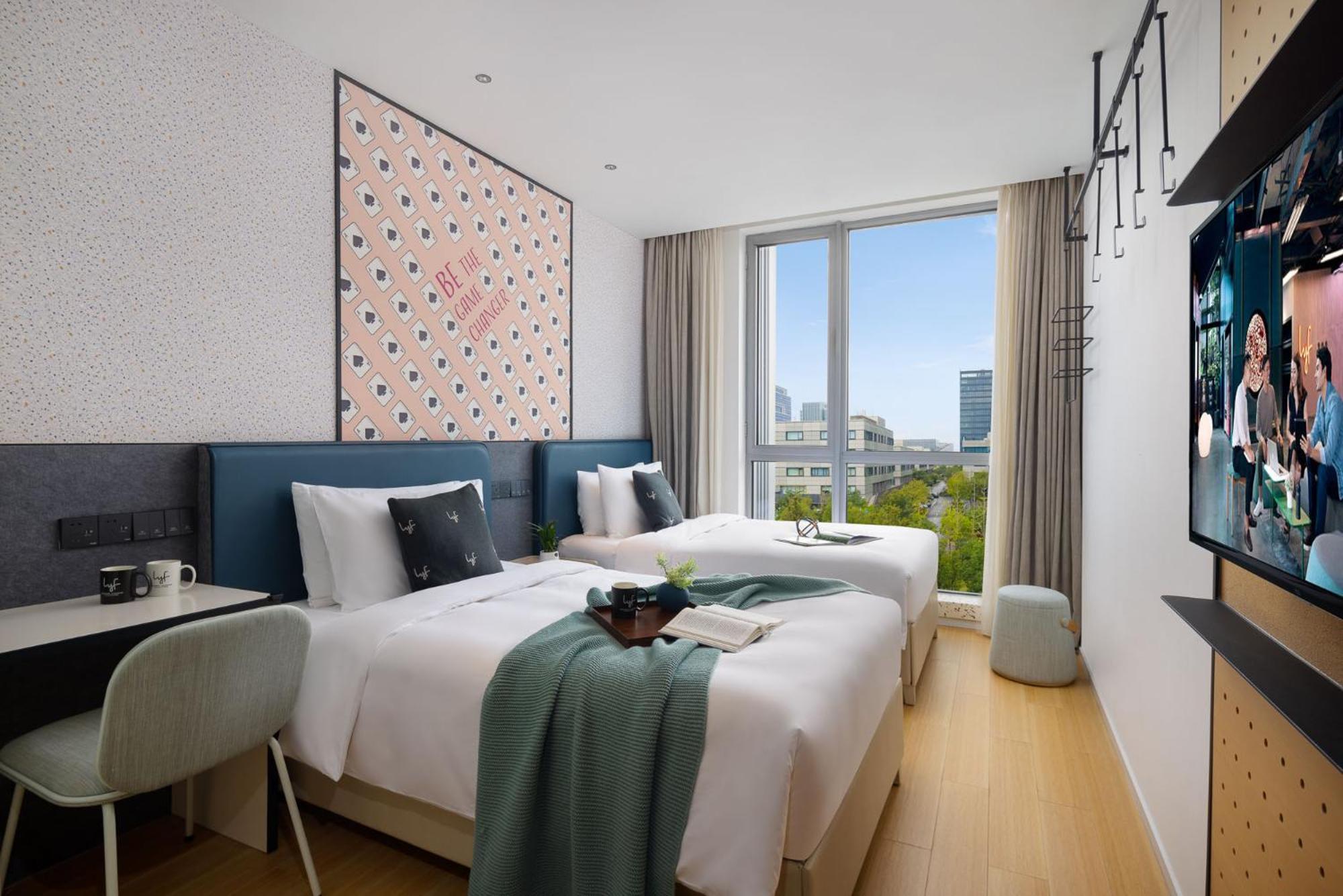 Lyf By Ascott Hongqiao Shanghai Necc Exterior foto